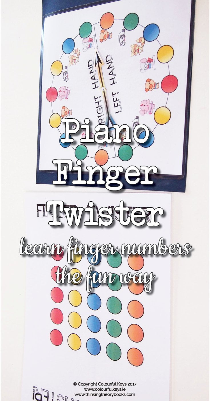 Piano number finger twister