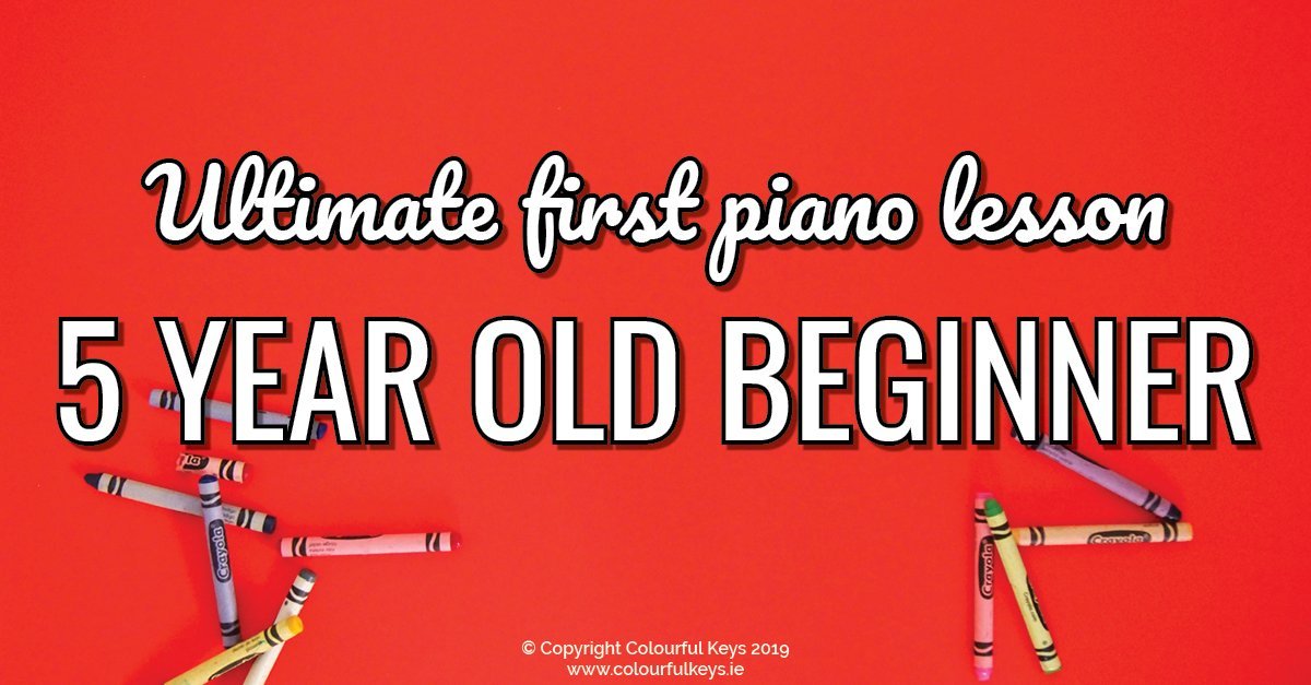 Plan the Ultimate First Piano Lesson for a Five Year Old Beginner
