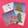 Musical Christmas Cards Pack of 4