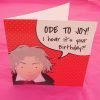 Red Beethoven Birthday Cards