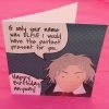 Teal Beethoven Birthday Cards