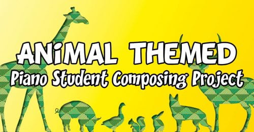 animal menagerie piano student composing project