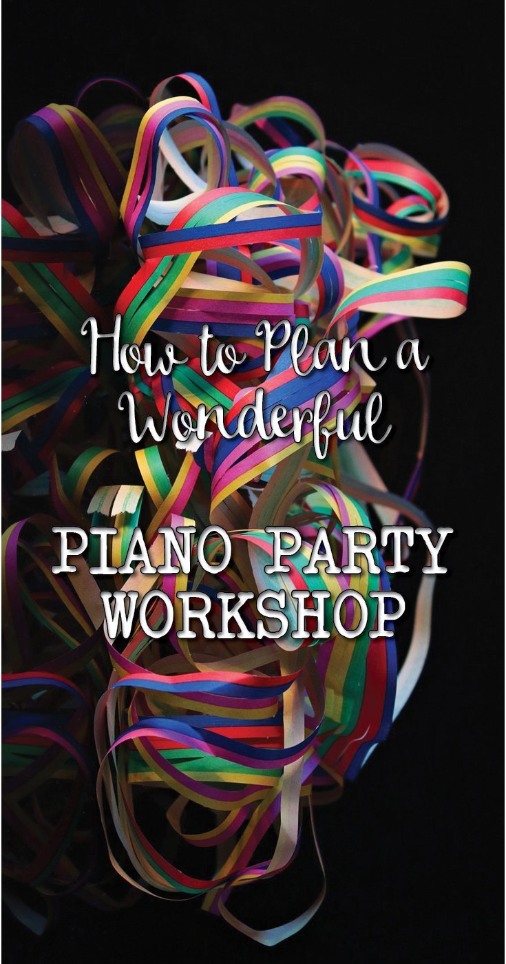 How to plan a piano party, without any stress!
