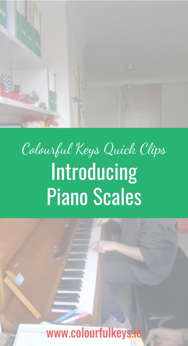 CKQC043_ Teaching piano scales with one finger from each hand Blog Post Image Template Pinterest