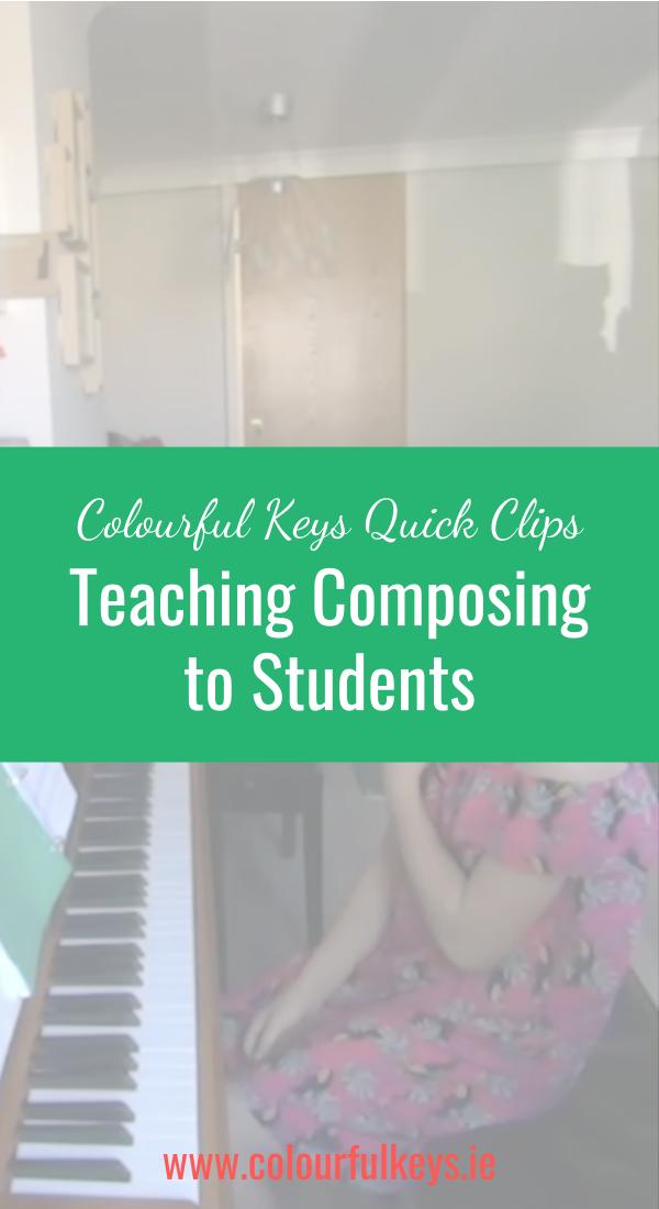 CKQC048_ Working on harmony in a student’s composition Image Template Pinterest