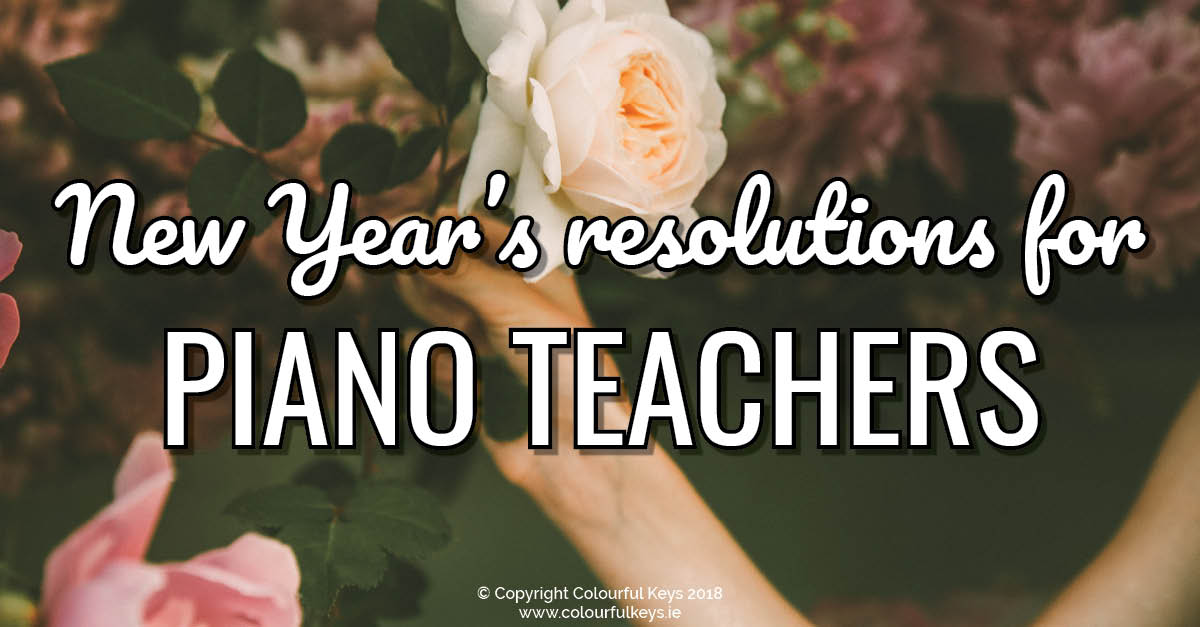 5 Self-Care New Year's Resolutions for Music Teachers