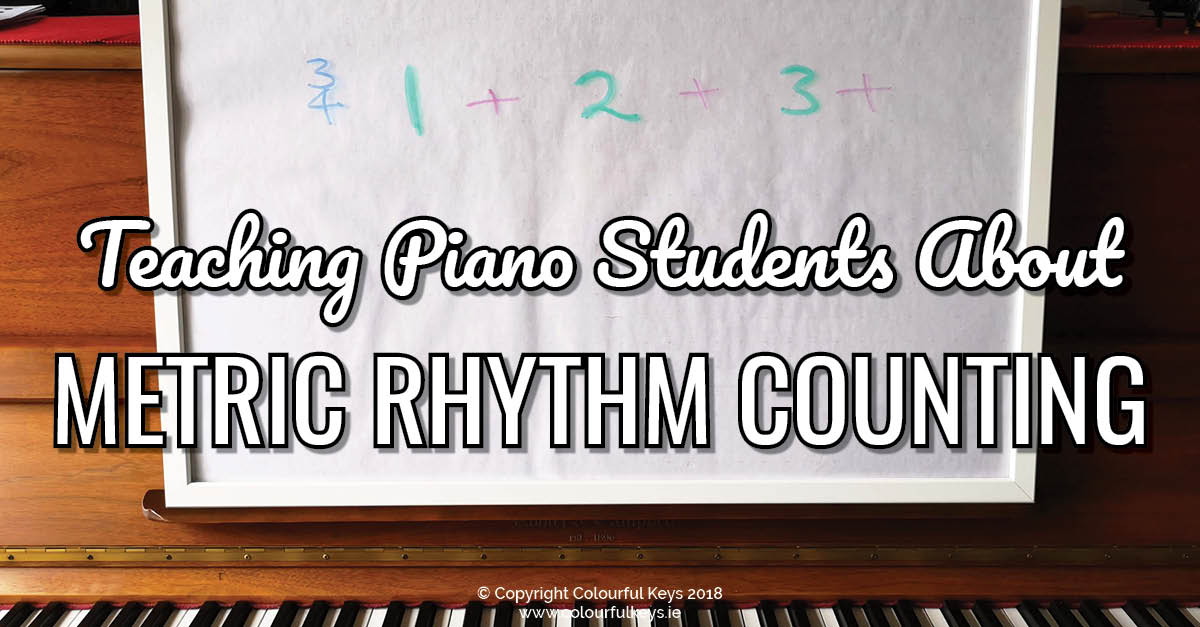 How to Teach Metric Rhythm Counting to Piano Students