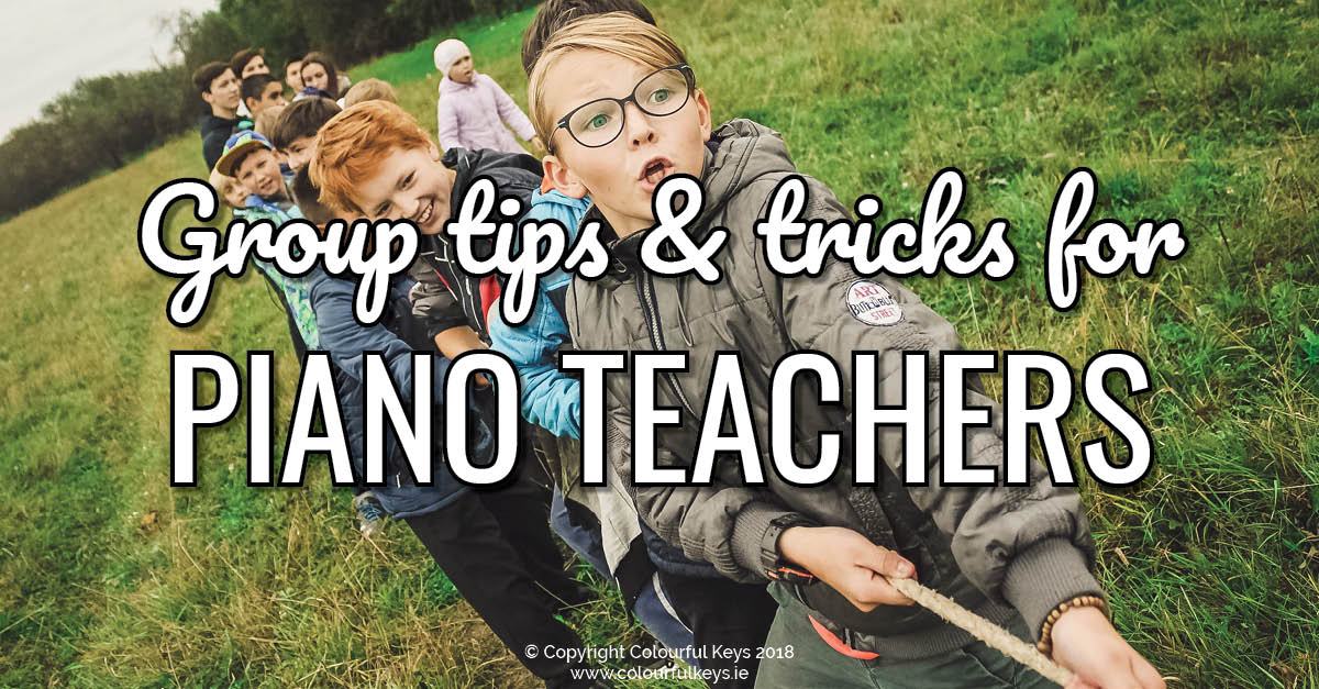 Tips and Tricks for When Group Piano Students are Ahead (or Behind)2