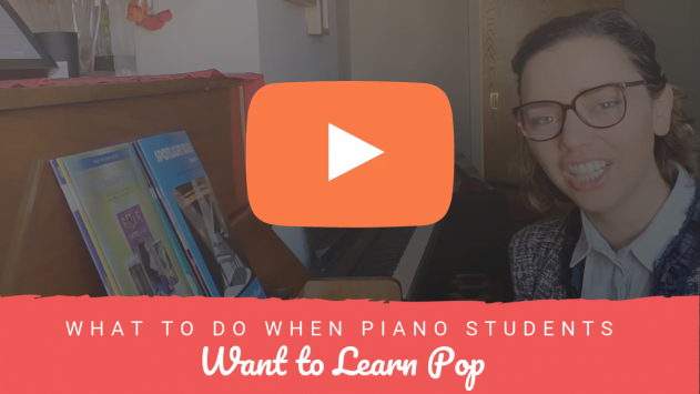 When Piano Students Want to Learn POP
