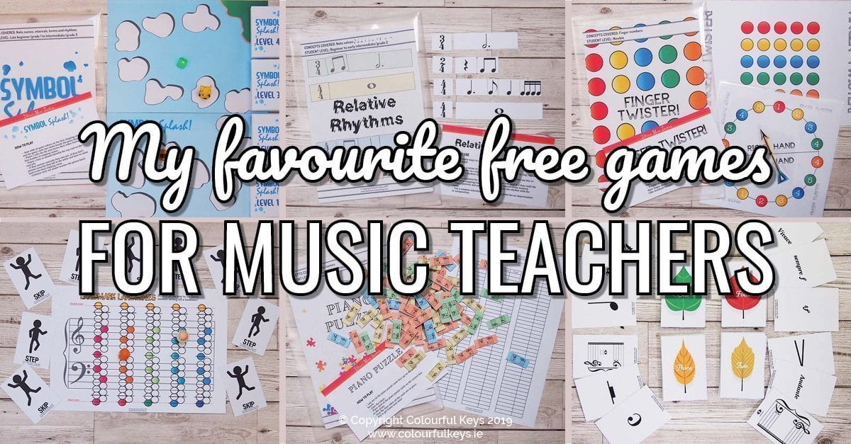 Top 9 Absolutely Essential Free Piano Teaching Games Colourful Keys