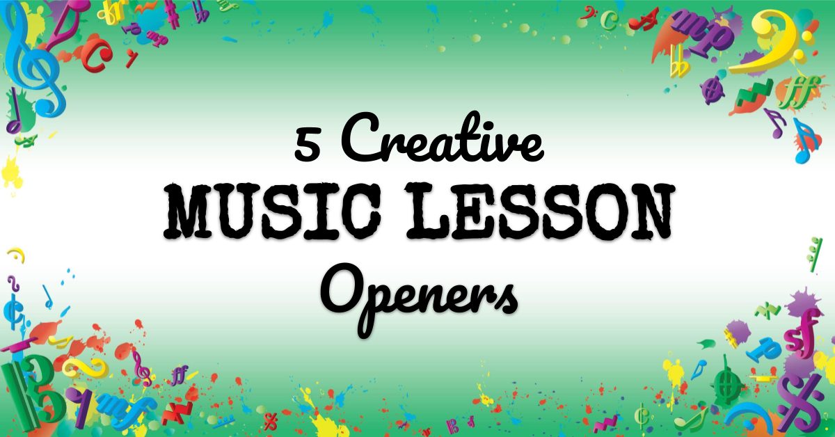 VMT064 5 Creative Music Lesson Openers