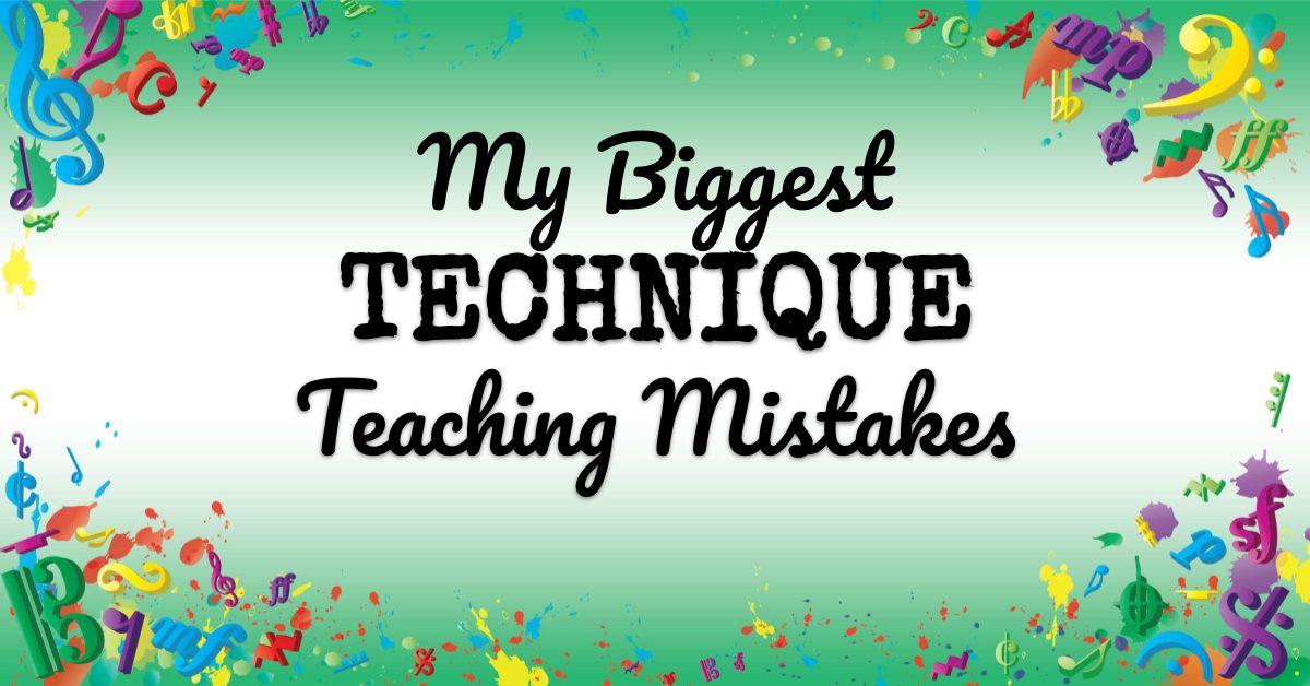 VMT066 My Biggest Technique Teaching Mistakes
