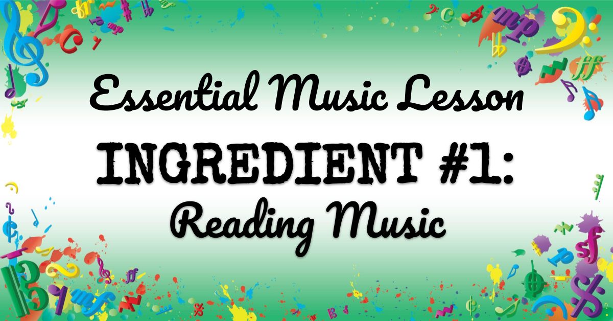 VMT072 Essential Music Lesson Ingredient No 1