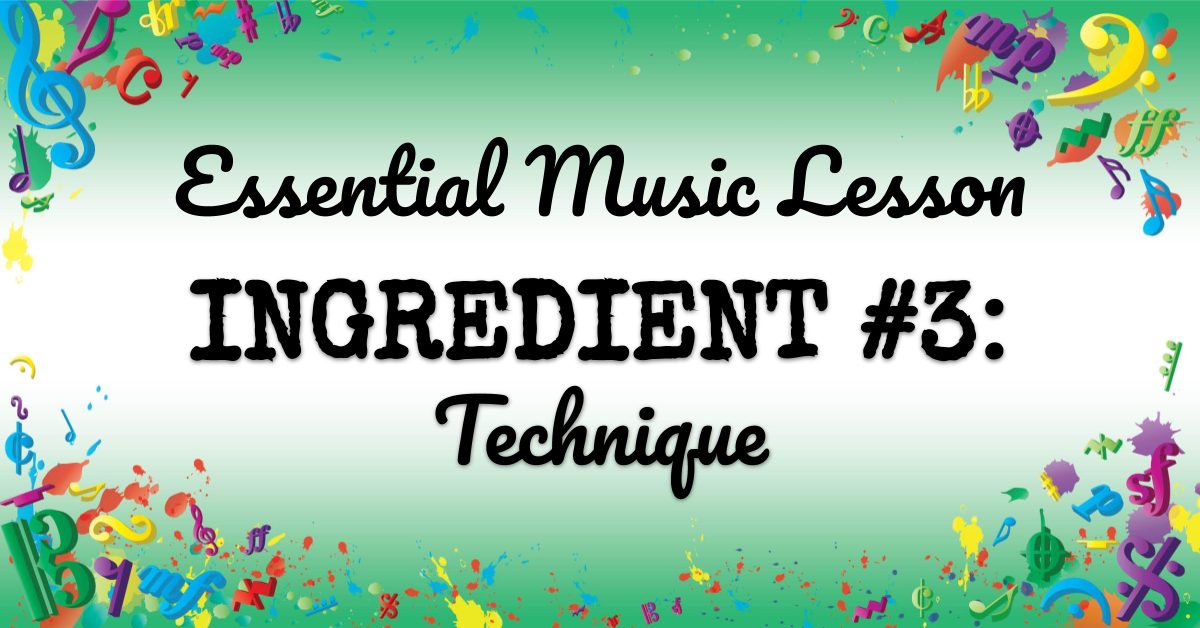VMT074 Essential Music Lesson Ingredient No 3
