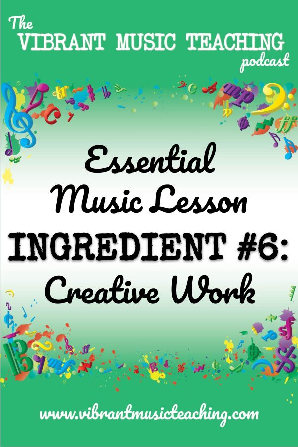 VMT077 Essential Music Lesson Ingredient No 6 portrait