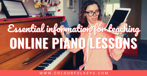 Your Essential Guide to Teaching Piano Online