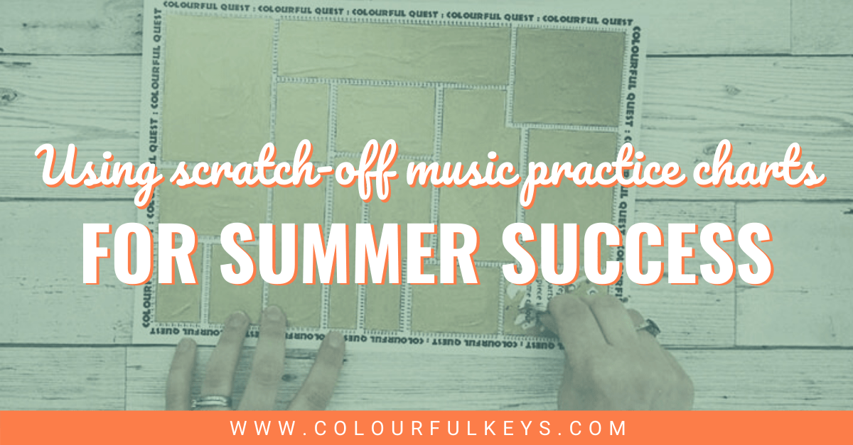 Scratch-off Music Practice Charts for Summer Success facebook 2