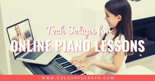 Tech Setups for Online Piano Lessons