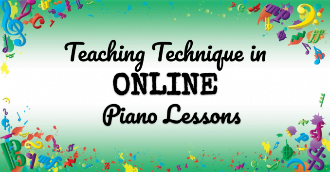VMT118 Teaching Technique in Online Piano Lessons