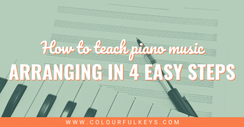 Teaching Piano Music Arranging in 4 Easy Steps facebook 2