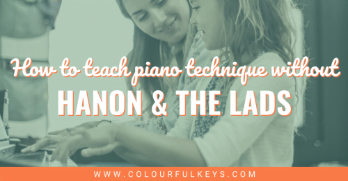 How to Teach Piano Technique without Hanon and the Lads facebook 2