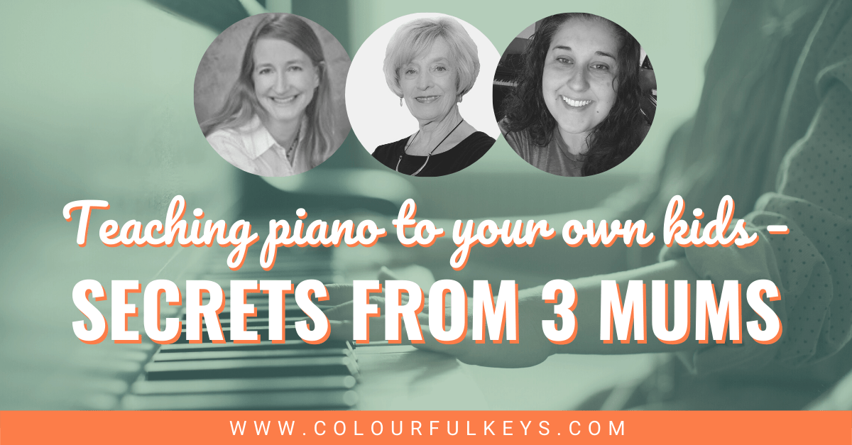Teaching Piano to Your Own Kids Secrets from 3 Mums facebook 2