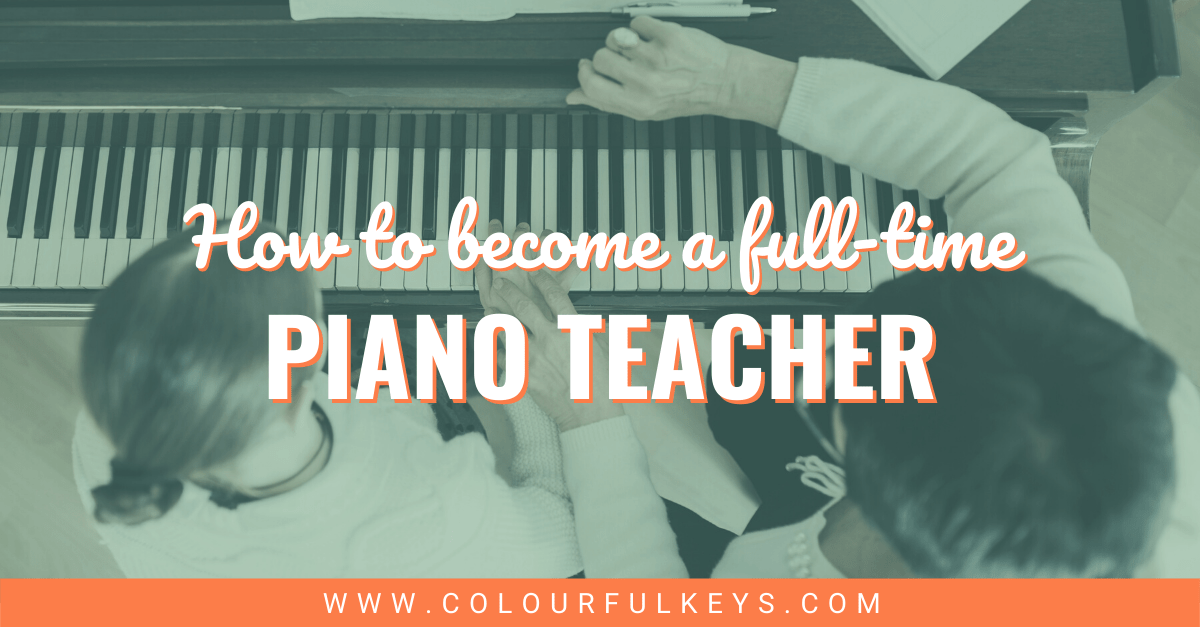How I Became a Full Time Piano Teacher facebook 2