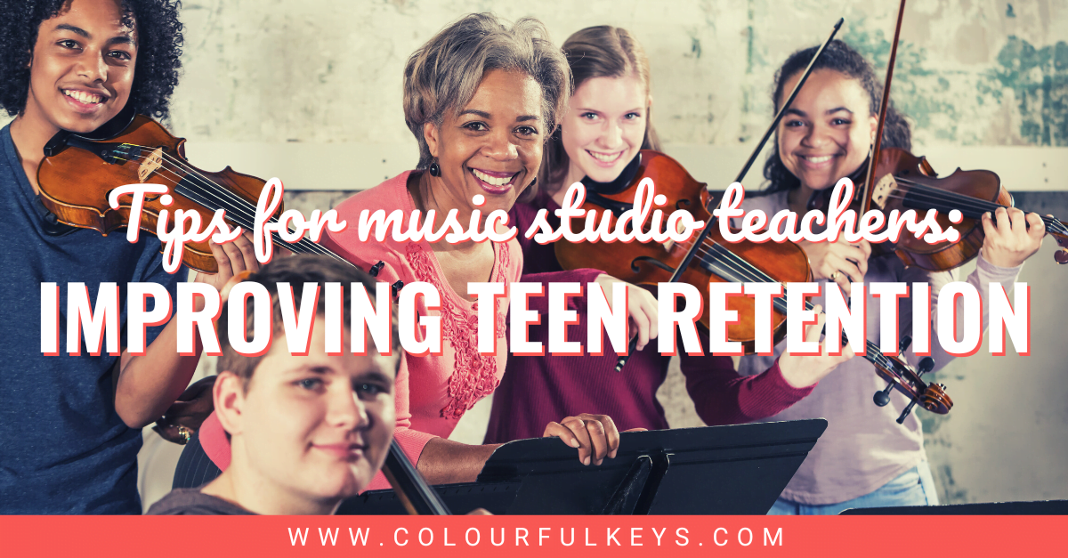 improving teen music student retention