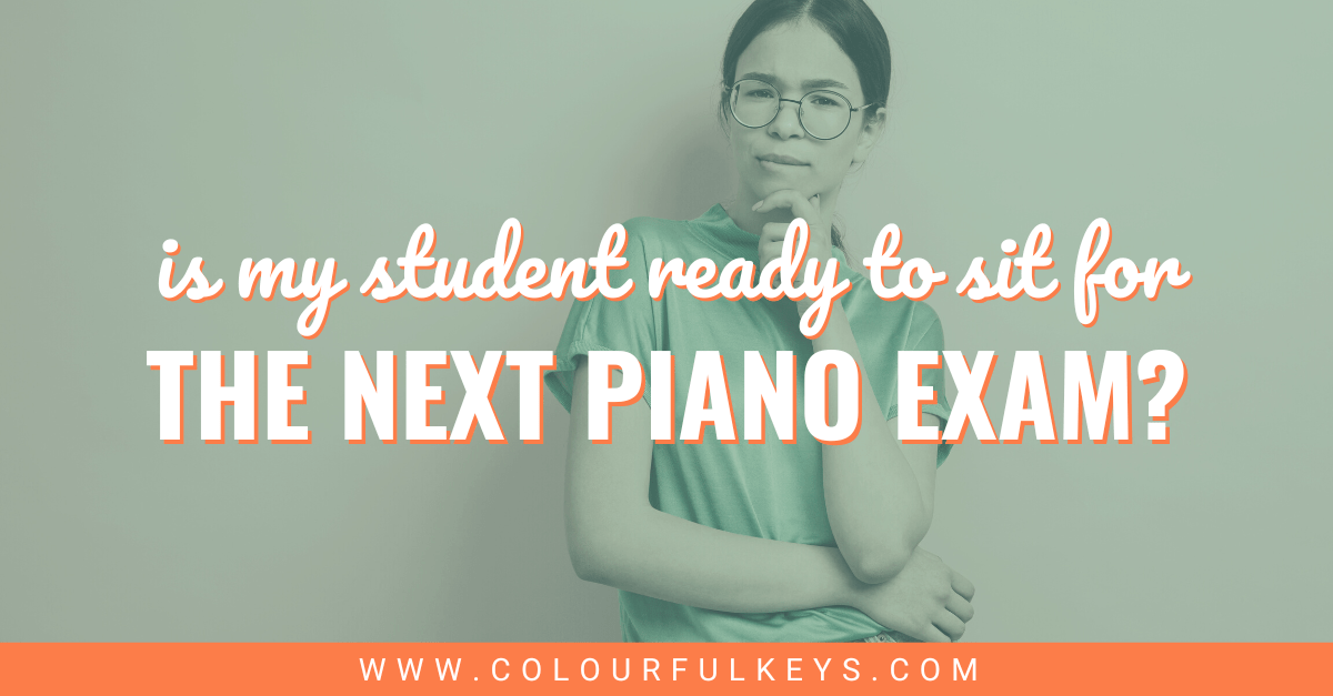 Piano Exam Readiness