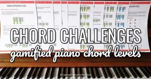 Chord Level Challenges - Systemised Piano Chord Goals2