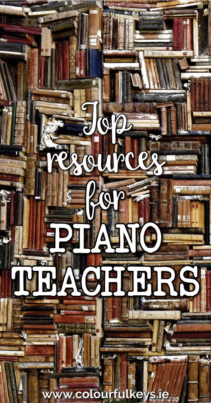 Top resources for piano teachers - books, tools and more!